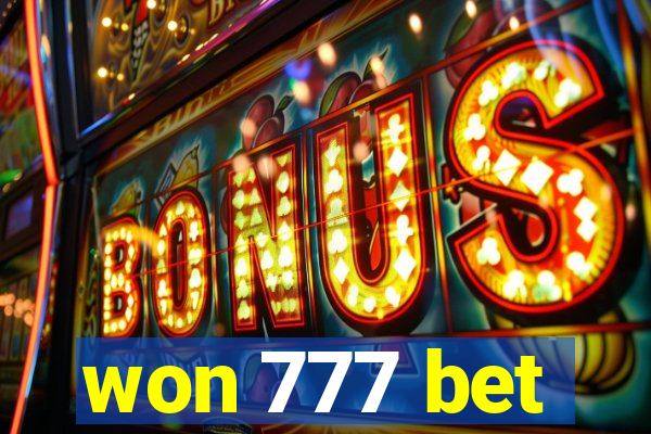 won 777 bet